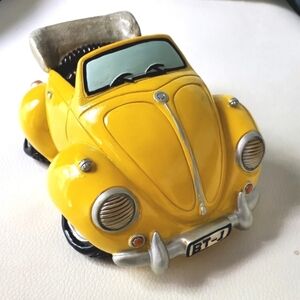 Giovanni Giftware Collection Yellow Car Piggy Bank
